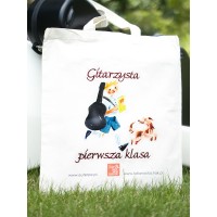 Torba bawełniana "Gitarzysta pierwsza klasa"