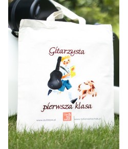 Torba bawełniana "Gitarzysta pierwsza klasa"